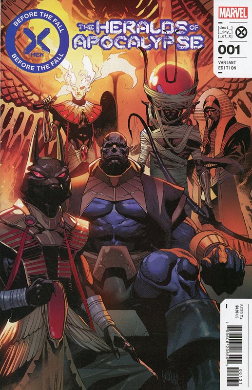 X-Men Before The Fall Heralds Of Apocalypse #1C