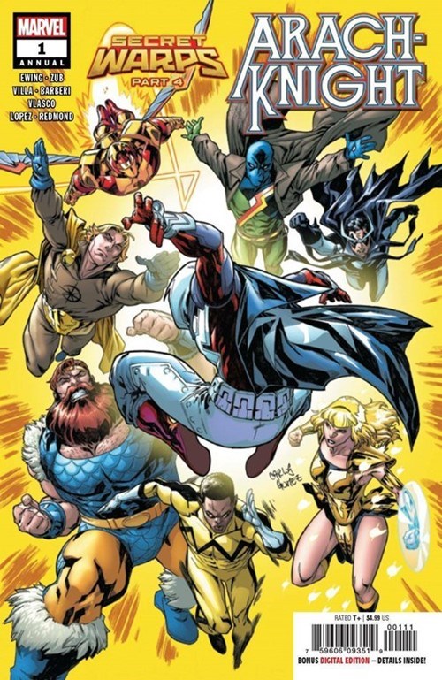 SECRET WARPS: ARACHKNIGHT ANNUAL #1