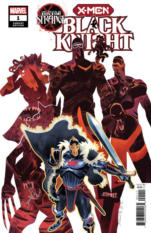 DEATH OF DOCTOR STRANGE: X-MEN / BLACK KNIGHT #1B