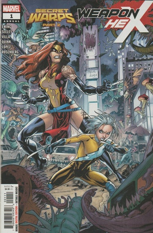 SECRET WARPS: WEAPON HEX ANNUAL #1