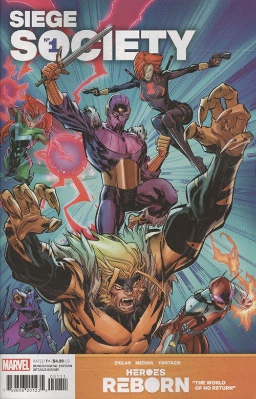 HEROES REBORN: SIEGE SOCIETY #1