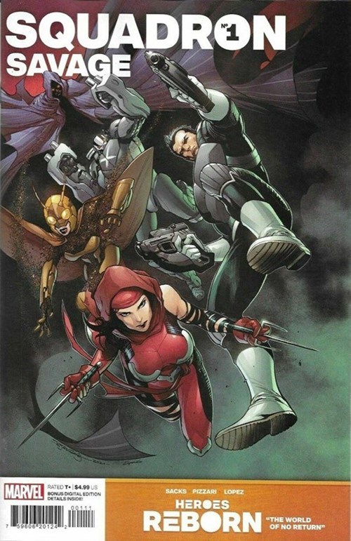 HEROES REBORN: SQUADRON SAVAGE #1