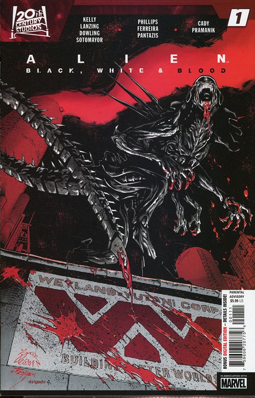 ALIEN: BLACK, WHITE & BLOOD #1