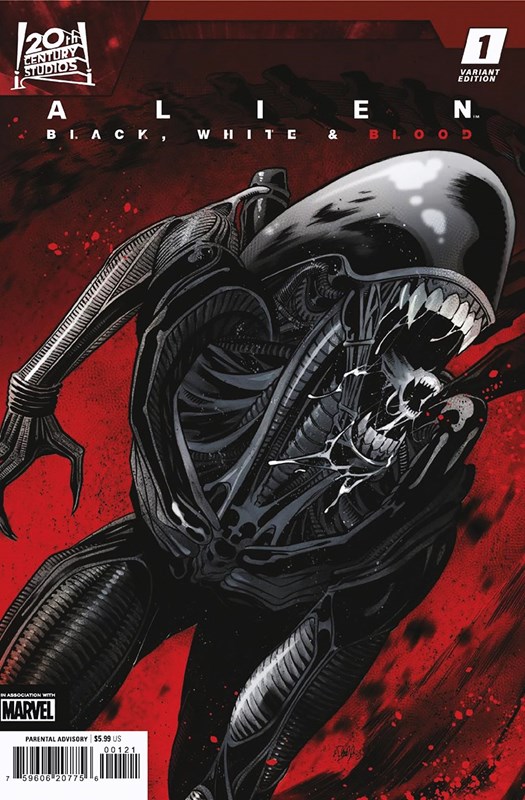 ALIEN: BLACK, WHITE & BLOOD #1B