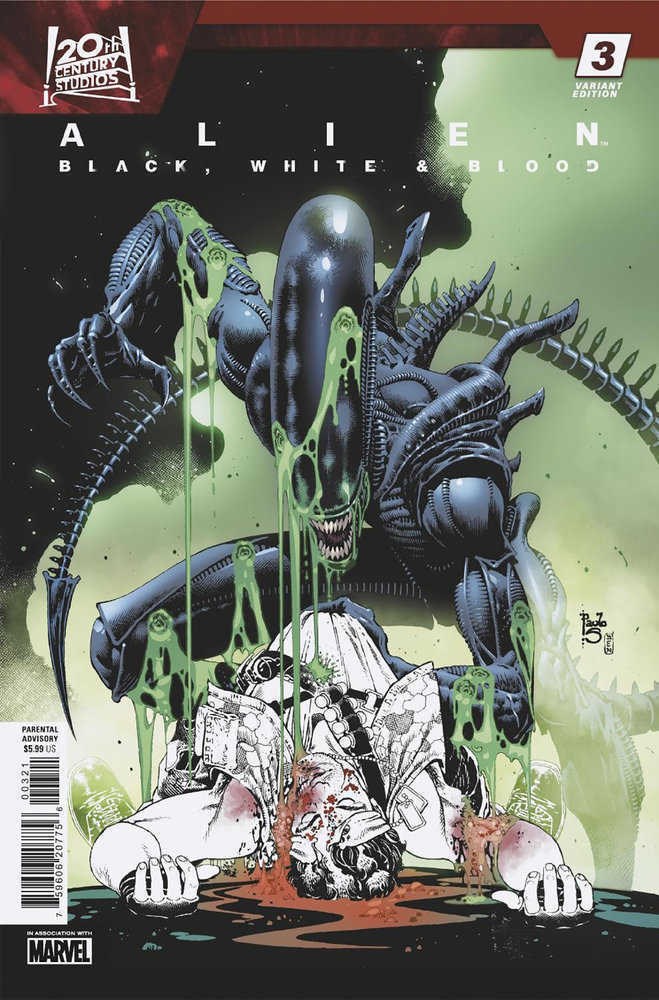 ALIEN: BLACK, WHITE & BLOOD #3B