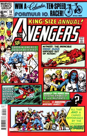 THE AVENGERS ANNUAL: FACSIMILE EDITION #10