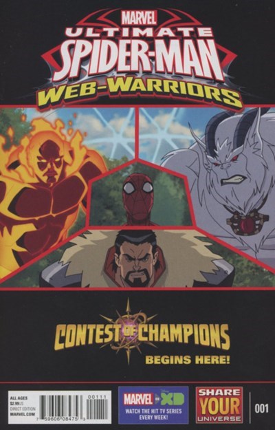 MARVEL UNIVERSE ULTIMATE SPIDER-MAN: CONTEST OF CHAMPIONS #1
