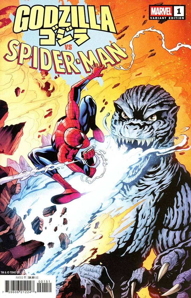 Godzilla Vs. Spider-Man #1E
