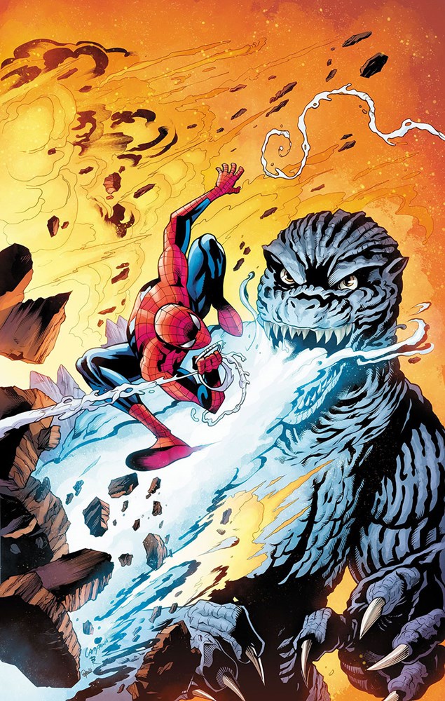 Godzilla Vs. Spider-Man #1-RI-B