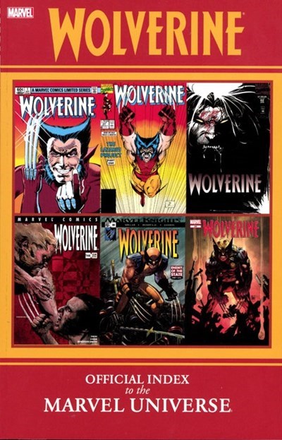 WOLVERINE: OFFICIAL INDEX TO THE MARVEL UNIVERSE #1