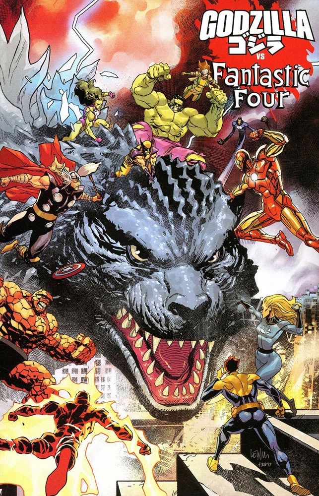 Godzilla Vs. Fantastic Four #1C