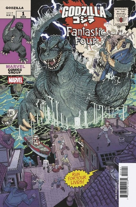 Godzilla Vs. Fantastic Four #1D
