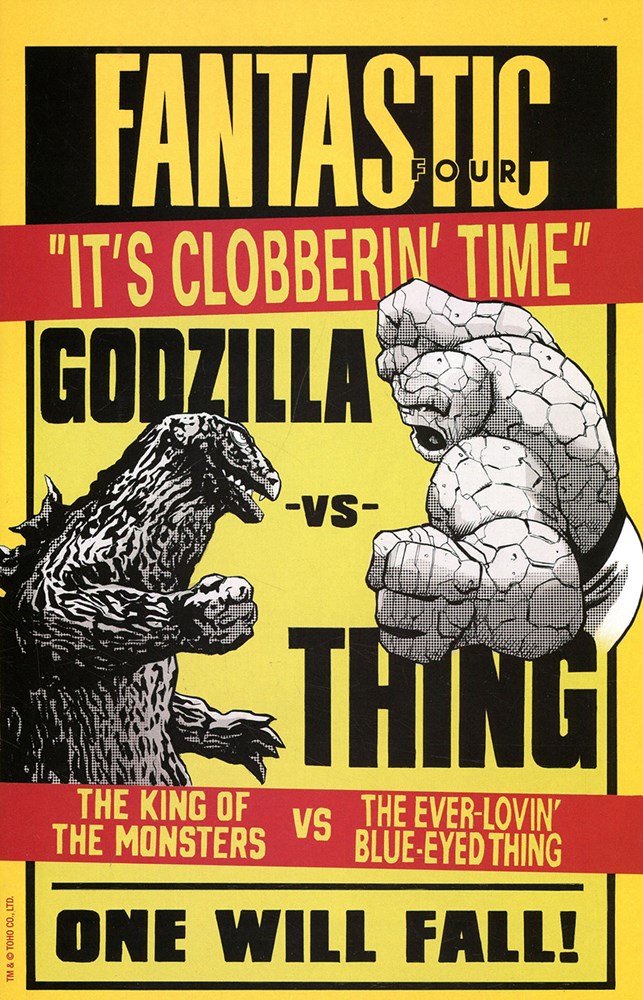 Godzilla Vs. Fantastic Four #1E