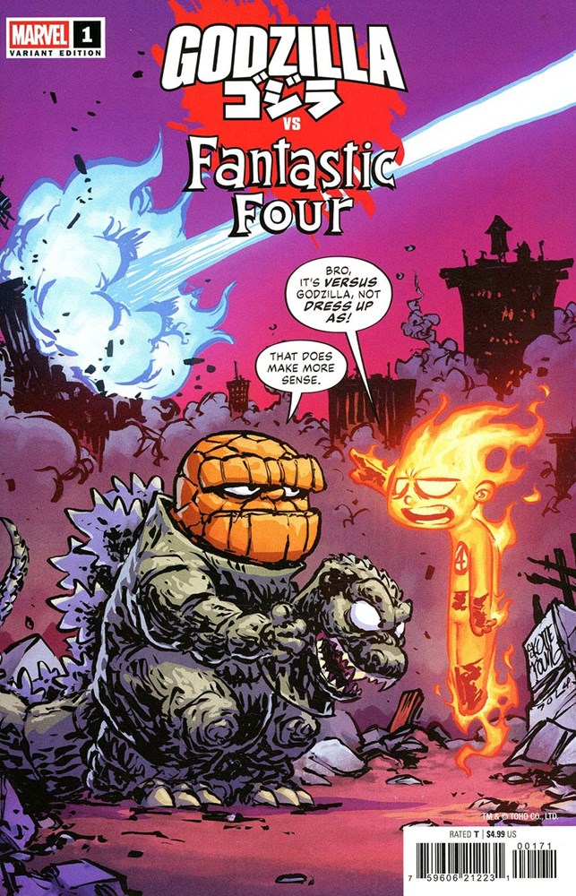 Godzilla Vs. Fantastic Four #1G