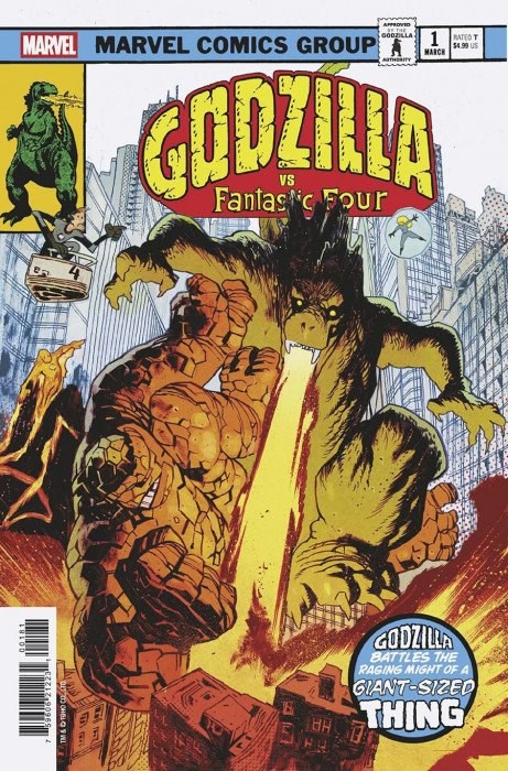 Godzilla Vs. Fantastic Four #1H