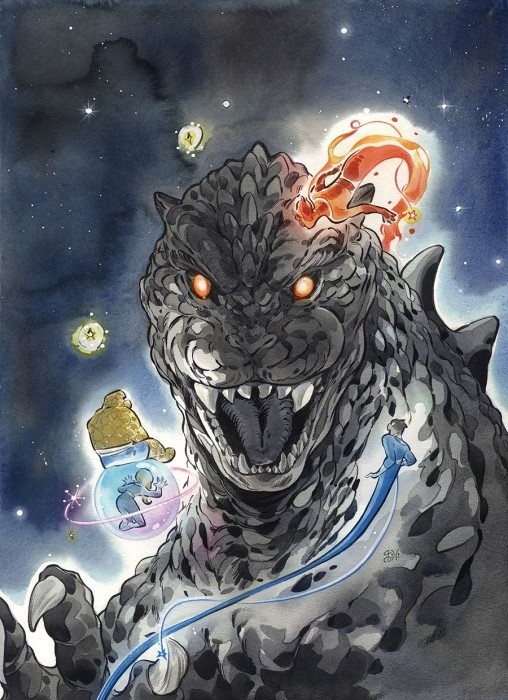 Godzilla Vs. Fantastic Four #1-RI-B