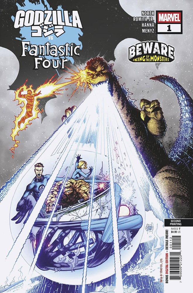 Godzilla Vs. Fantastic Four #1-2nd