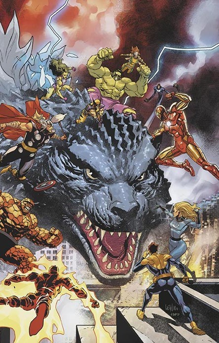 Godzilla Vs. Fantastic Four #1-RI-2nd