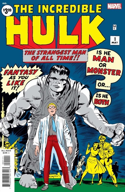 INCREDIBLE HULK: FACSIMILE EDITION #1 (2023)B