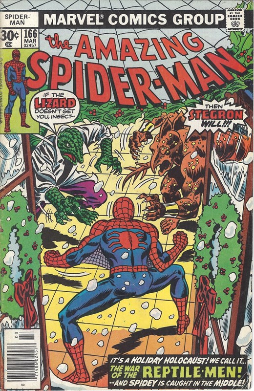 THE AMAZING SPIDER-MAN #166B