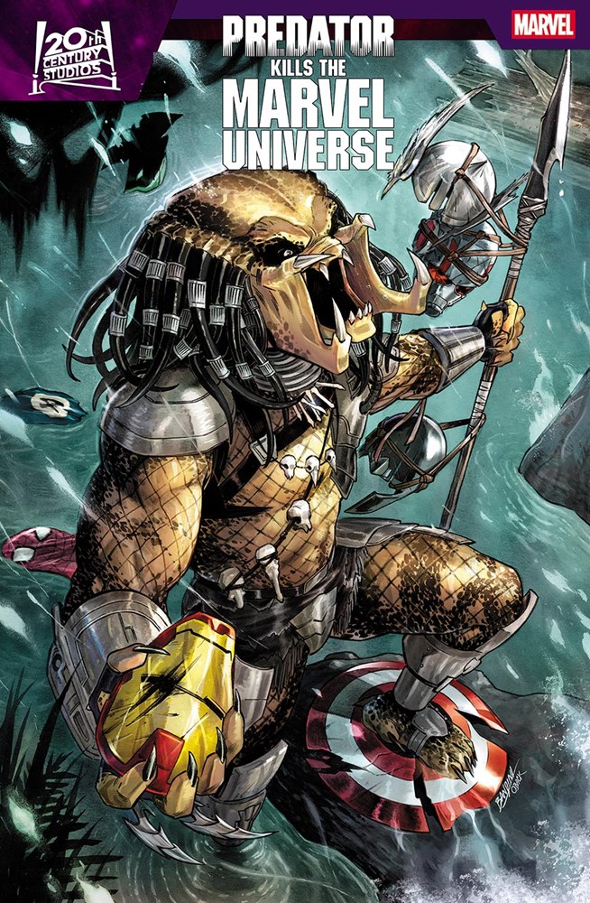 Predator Kills The Marvel Universe #1B