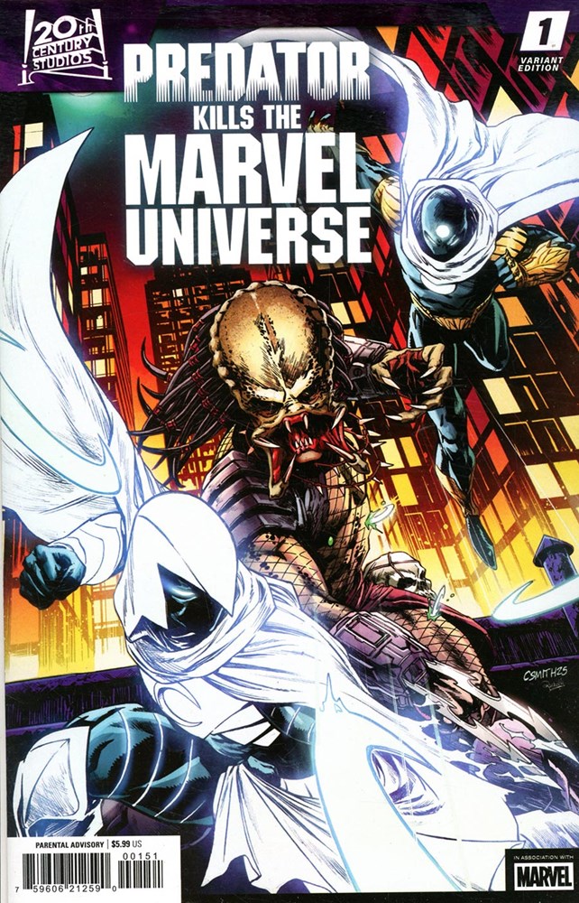 Predator Kills The Marvel Universe #1E