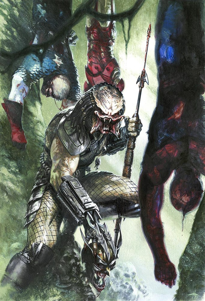 Predator Kills The Marvel Universe #1-RI-B