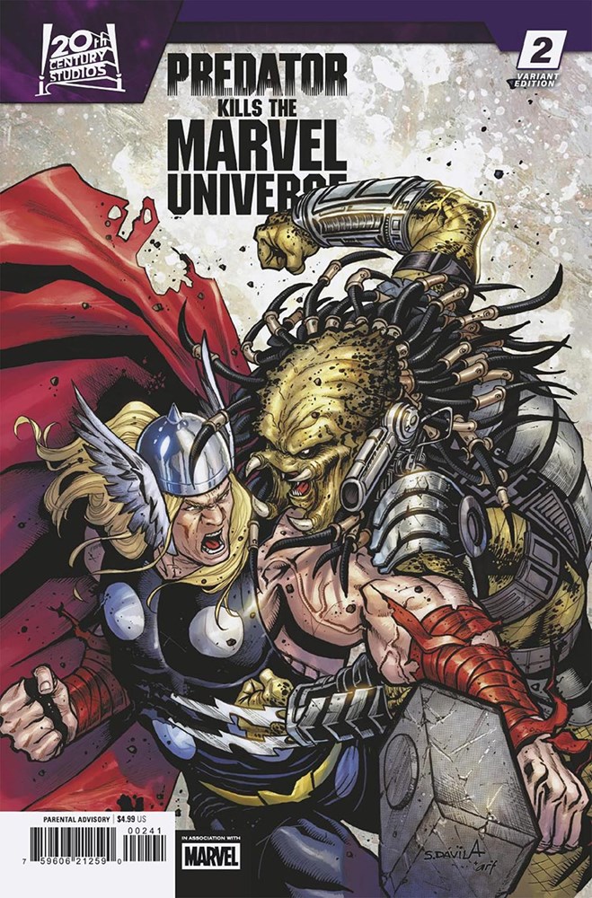 Predator Kills The Marvel Universe #2C