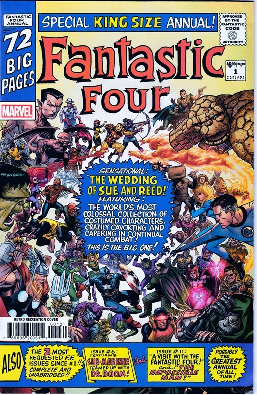 FANTASTIC FOUR: ANNIVERSARY TRIBUTE #1B