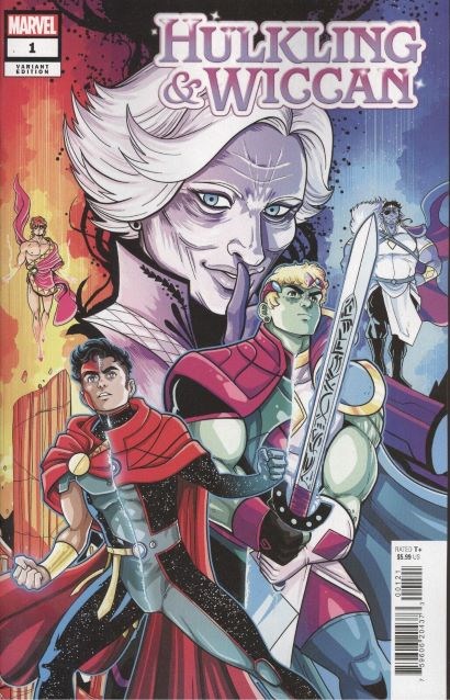 Hulkling And Wiccan #1B