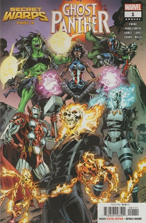 SECRET WARPS: GHOST PANTHER ANNUAL #1