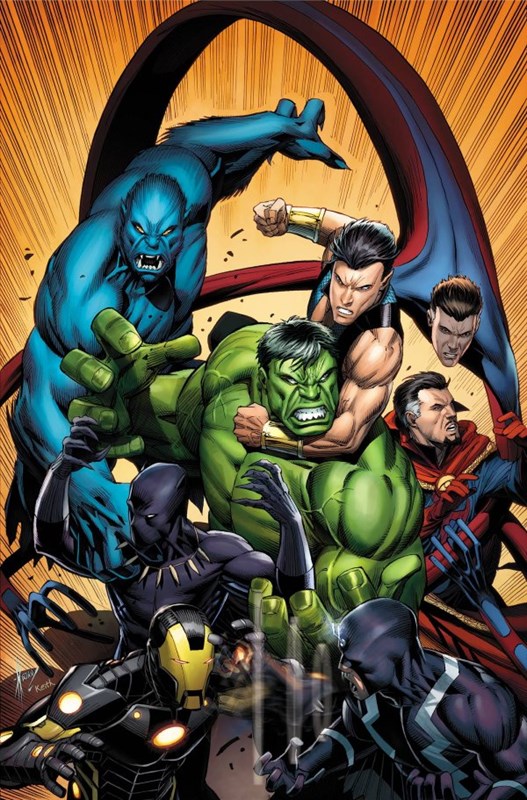 AVENGERS BY JONATHAN HICKMAN OMNIBUS #2-2nd-B
