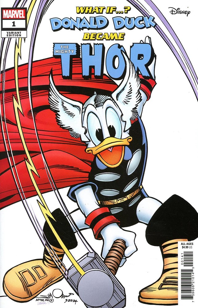 Marvel & Disney: What If...? Donald Duck Became Thor #1F
