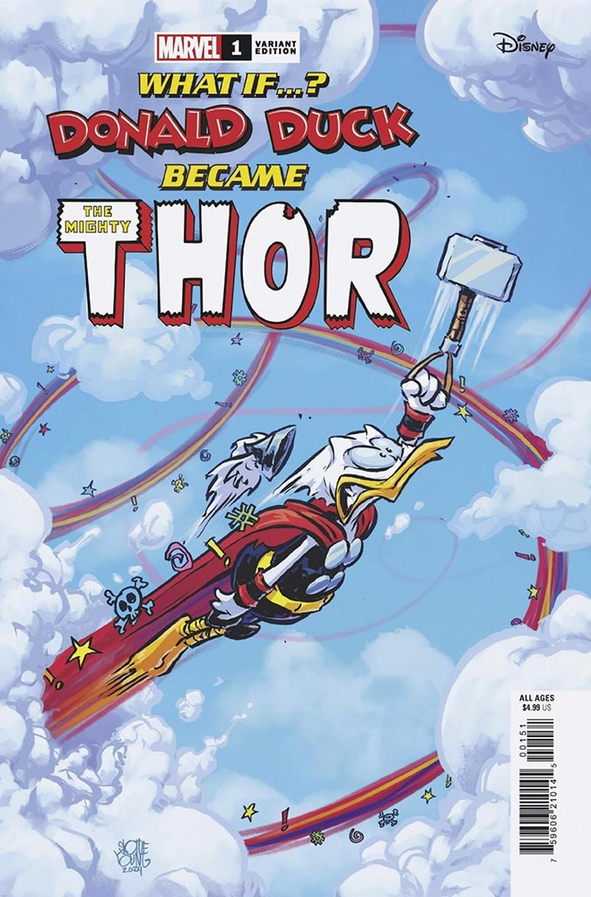 Marvel & Disney: What If...? Donald Duck Became Thor #1G