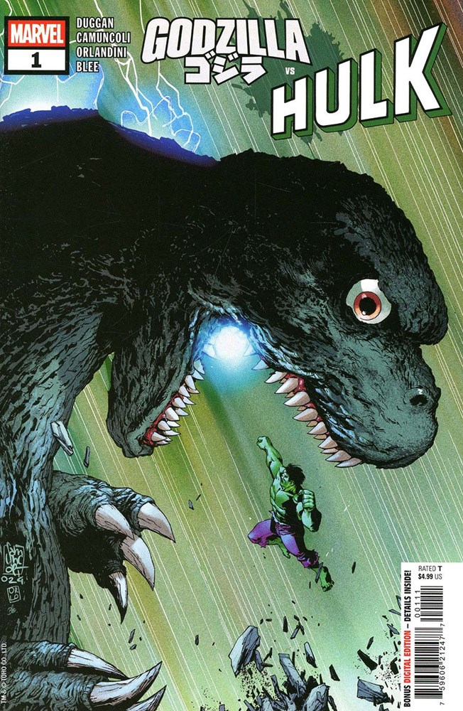 GODZILLA VS HULK #1