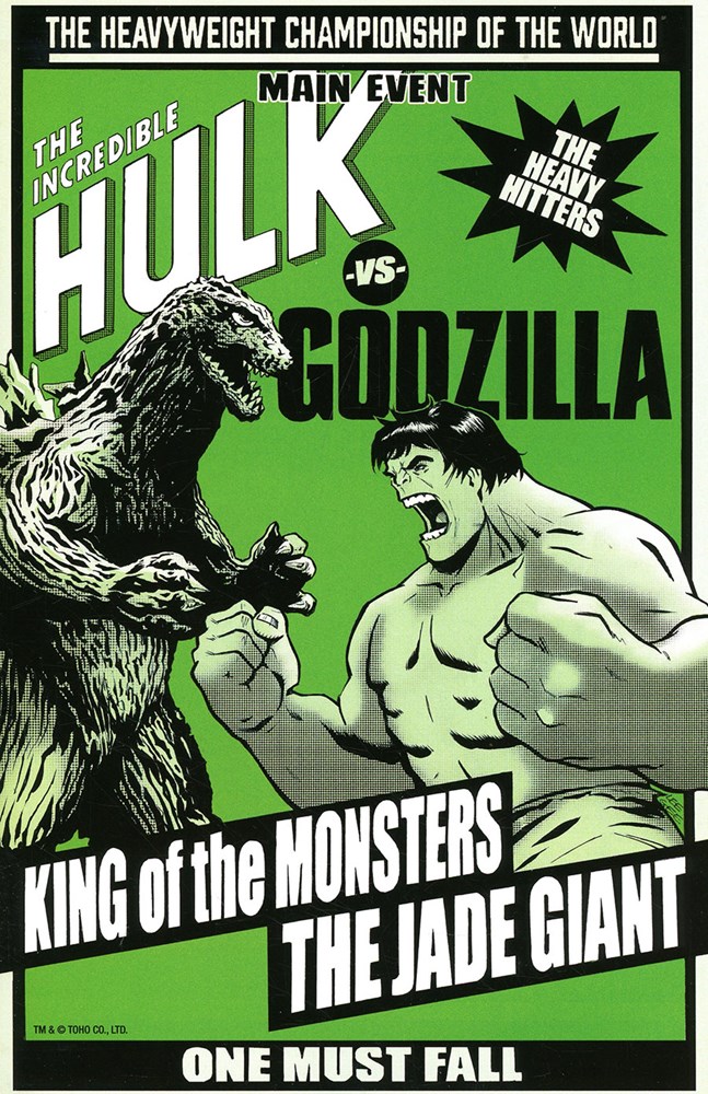 GODZILLA VS HULK #1B