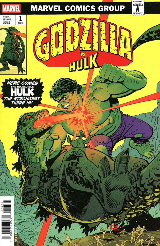 GODZILLA VS HULK #1D