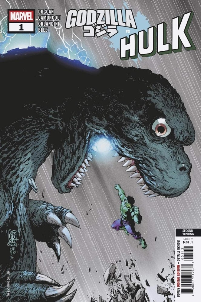 GODZILLA VS HULK #1-2nd