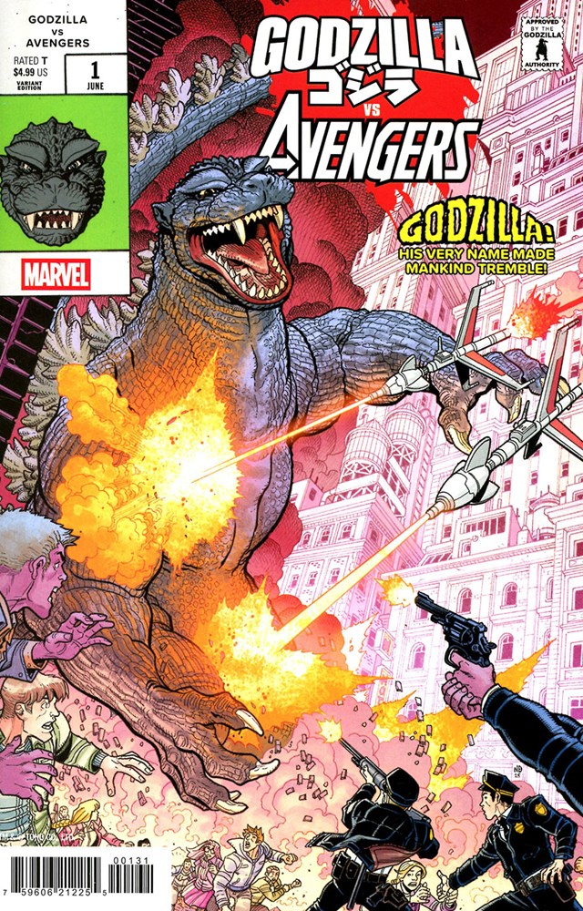 Godzilla Vs. Avengers #1C