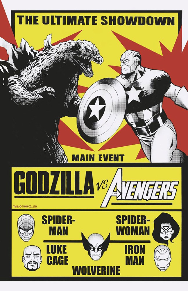 Godzilla Vs. Avengers #1D