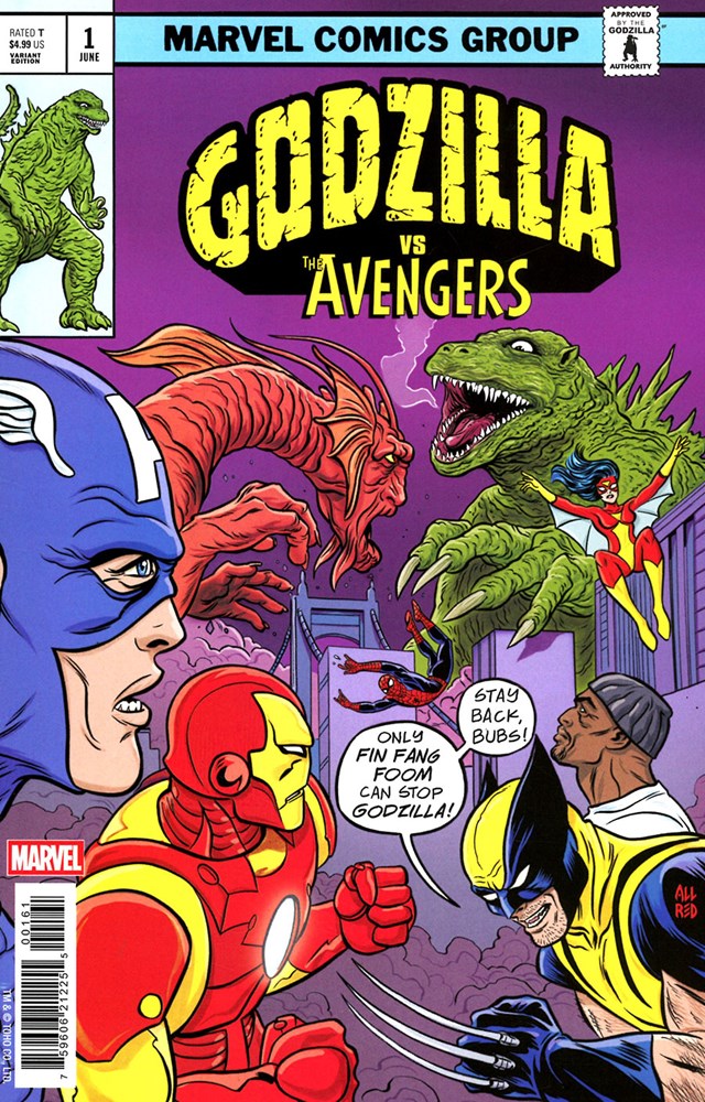 Godzilla Vs. Avengers #1F