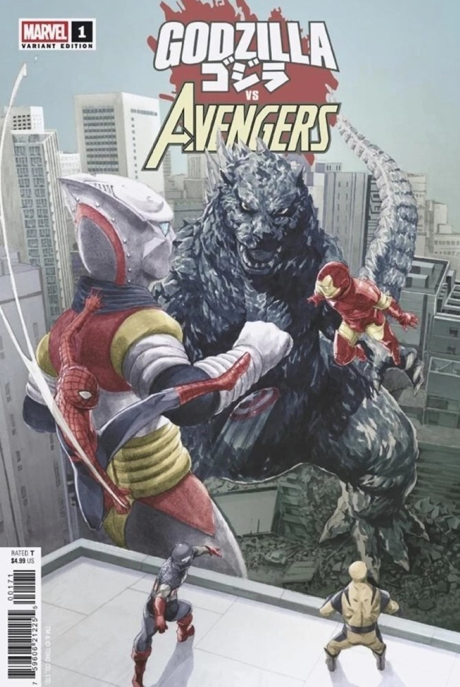 Godzilla Vs. Avengers #1G