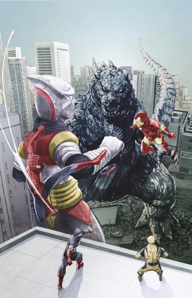Godzilla Vs. Avengers #1-RI-B