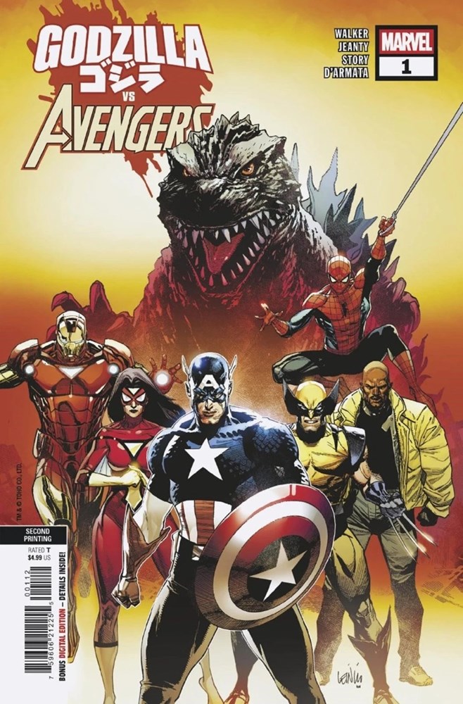 Godzilla Vs. Avengers #1-2nd