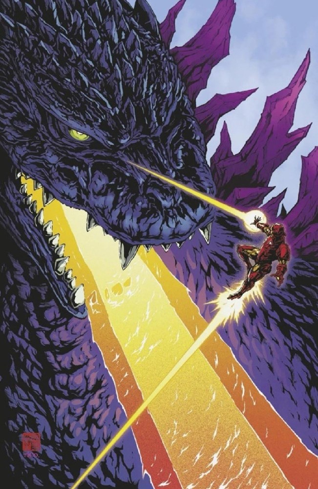 Godzilla Vs. Avengers #1-RI-2nd