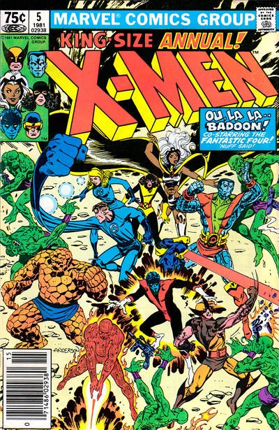 X-MEN ANNUAL #5B