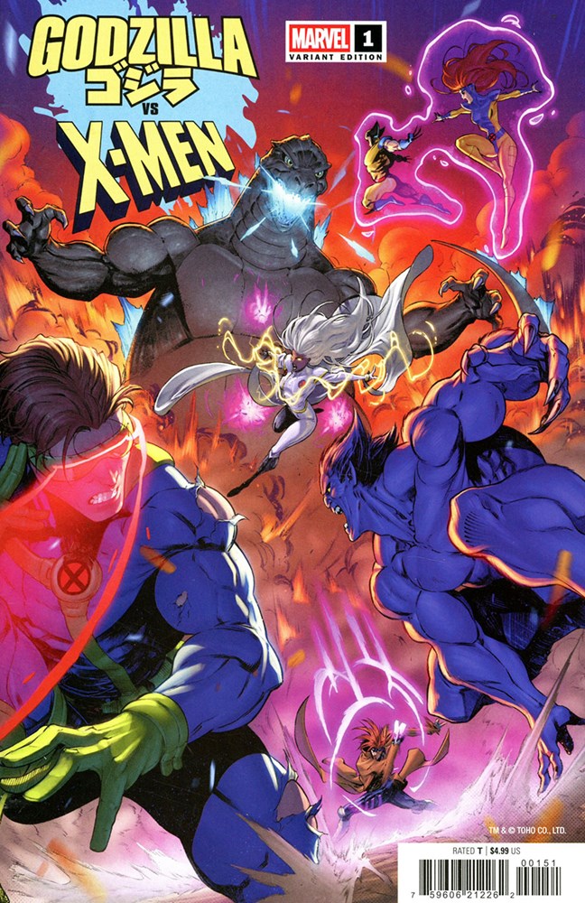 Godzilla Vs. X-Men #1E