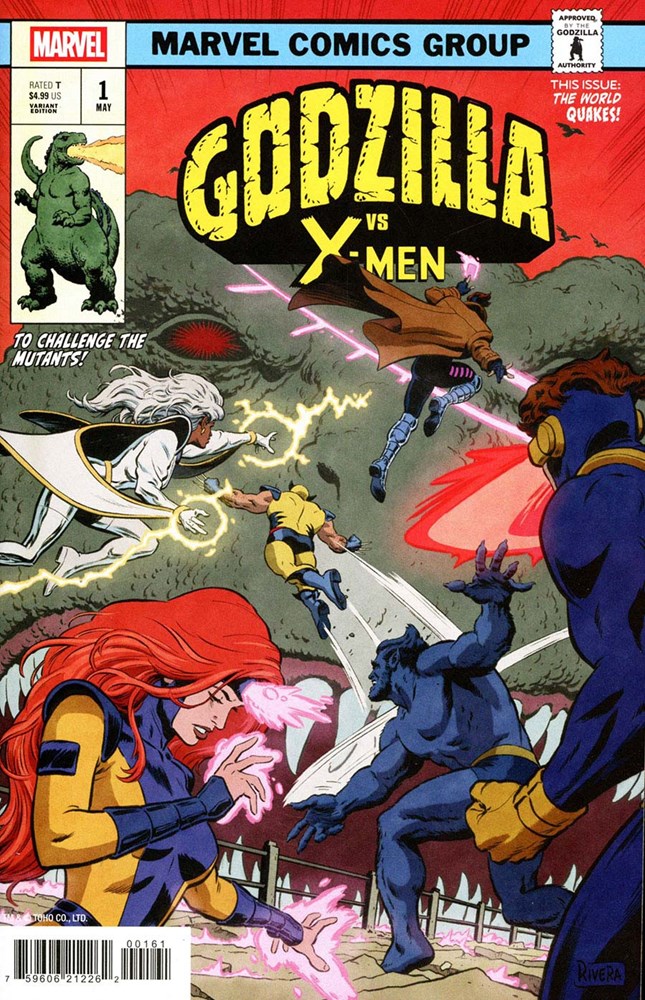 Godzilla Vs. X-Men #1F