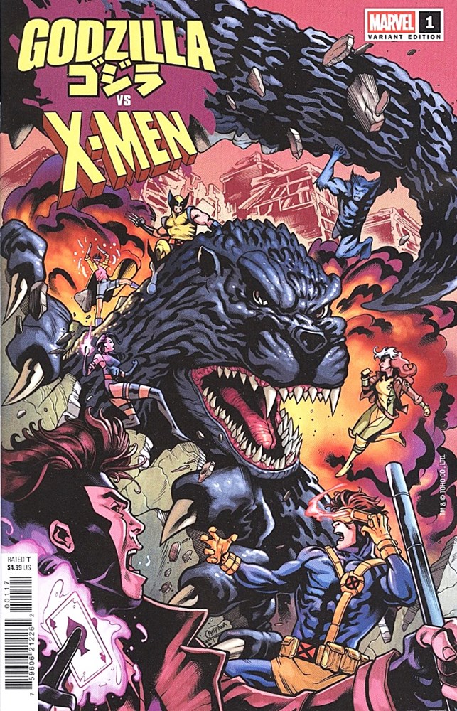 Godzilla Vs. X-Men #1-RI