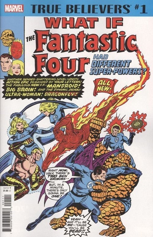 TRUE BELIEVERS: WHAT IF THE FANTASTIC FOUR HAD DIFFERENT SUPER-POWERS? #1